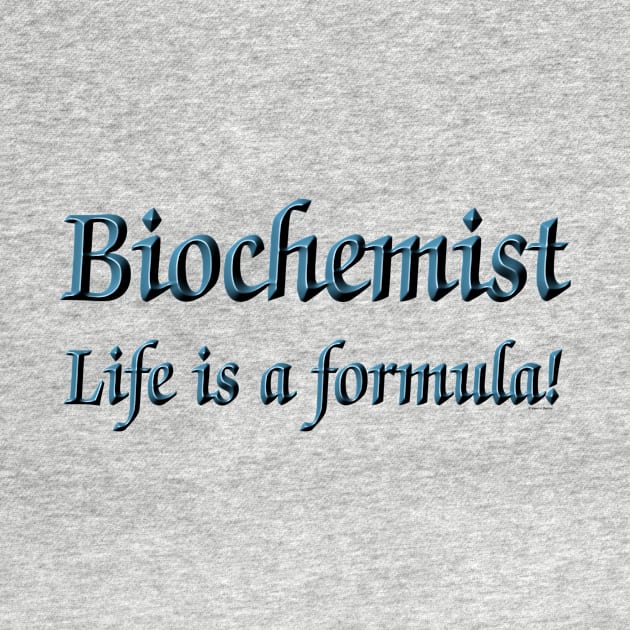 Biochemist Formula by Barthol Graphics